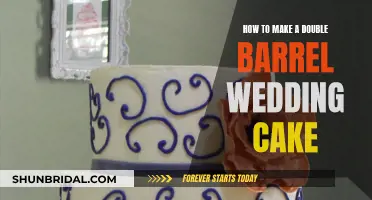 Creating a Double-Barrel Wedding Cake Masterpiece