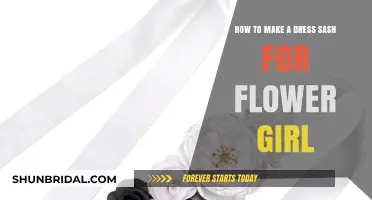 Crafting a Perfect Flower Girl Dress Sash: Easy DIY Guide