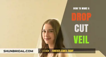 Crafting Elegance: A Step-by-Step Guide to Making a Drop Cut Veil