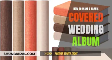 Fabric-Covered Wedding Albums: A DIY Guide