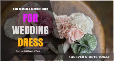 Fabric Flowers: Embellishing Your Wedding Dress