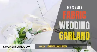 Fabric Wedding Garland: DIY Guide for Your Special Day