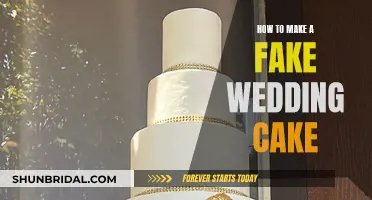 Creating a Faux Wedding Cake: A Step-by-Step Guide