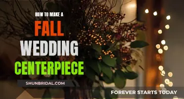 Crafting Autumnal Wedding Centerpieces: A Guide for Fall Nuptials