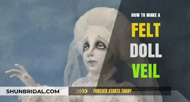 Crafting a Delicate Felt Doll Veil: Step-by-Step Tutorial