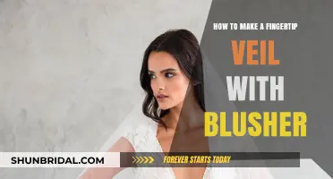 Crafting a Fingertip Veil with Blusher: A Step-by-Step Guide
