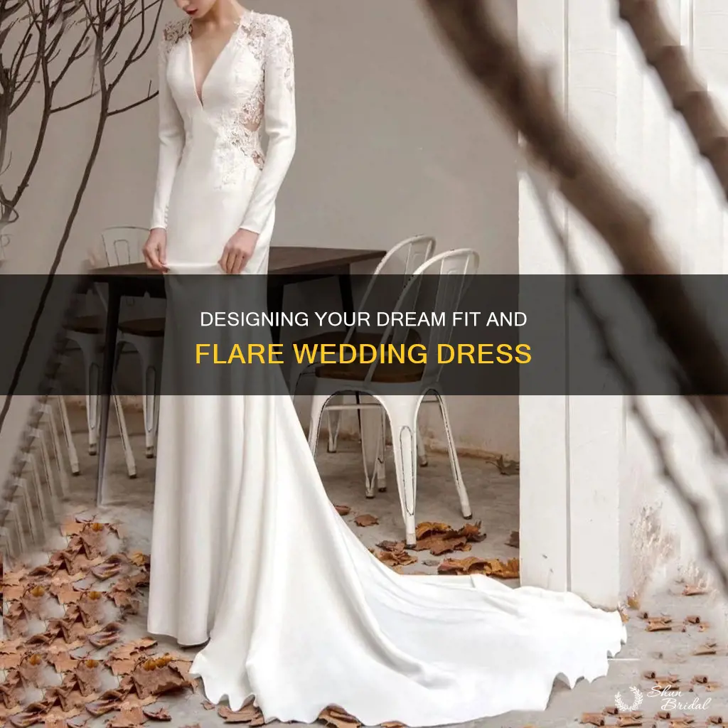 how to make a fit and flare wedding dress