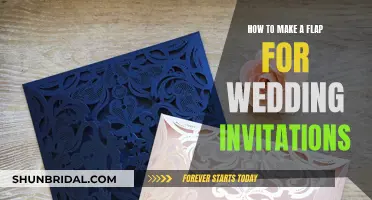 Creating Wedding Invitation Flaps: A Step-by-Step Guide