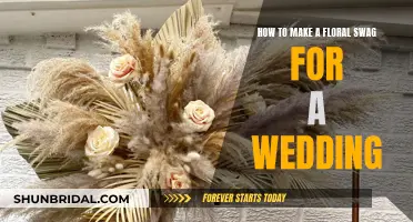 Creating a Wedding Floral Swag: A Step-by-Step Guide