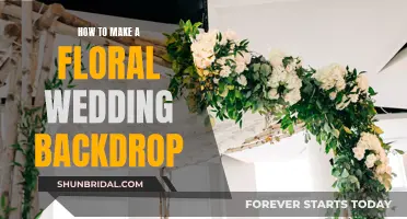 Creating a Floral Wedding Backdrop: A Step-by-Step Guide