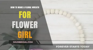 Crafting a Charming Floral Wreath for Your Flower Girl