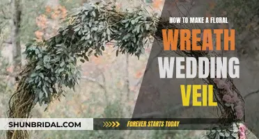 Crafting a Floral Wreath Veil for Your Wedding Day