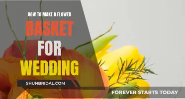 Creating a Wedding Flower Basket: A Step-by-Step Guide