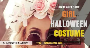 Crafting a Spooky Yet Sweet Flower Girl Halloween Costume