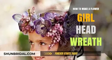 Crafting a Charming Flower Girl Head Wreath: A Step-by-Step Guide