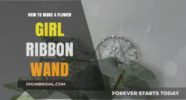 Crafting a Magical Flower Girl Ribbon Wand: Easy DIY Guide