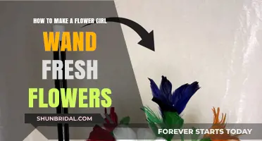 Crafting a Fresh Flower Girl Wand: Simple DIY Guide