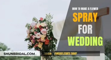 Creating Wedding Flower Sprays: A Step-by-Step Guide