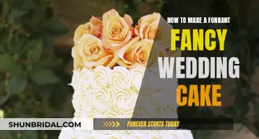 Creating a Fondant Fancy Wedding Cake: A Step-by-Step Guide