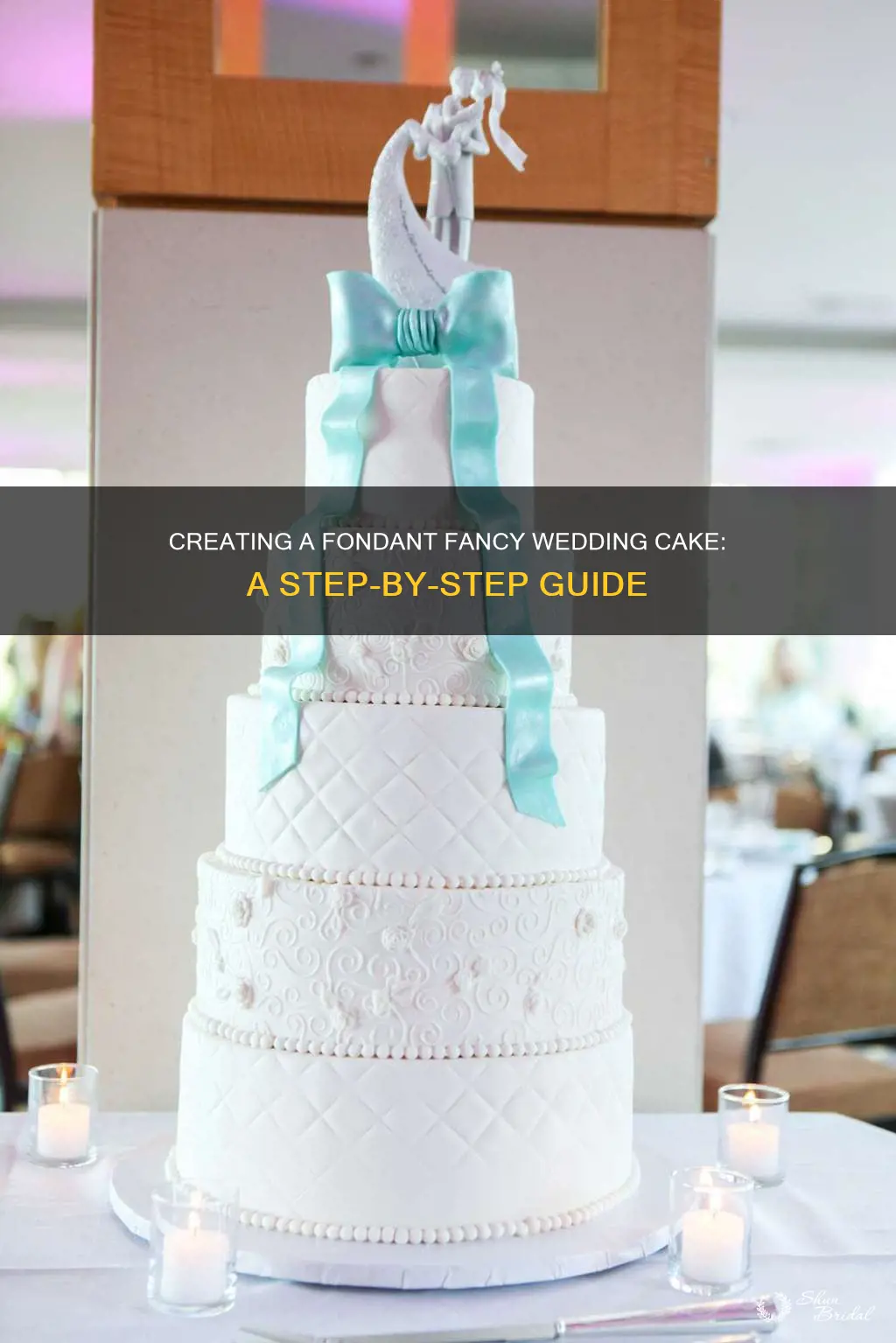 how to make a fondant fancy wedding cake