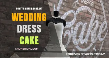 Designing a Fondant Wedding Dress Cake: A Step-by-Step Guide