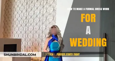 Transforming Formal Dresses for Wedding Wear