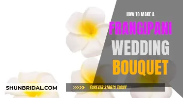 Creating a Fragrant Frangipani Wedding Bouquet