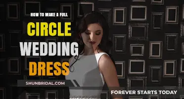 Crafting a Full Circle Wedding Dress: A Guide