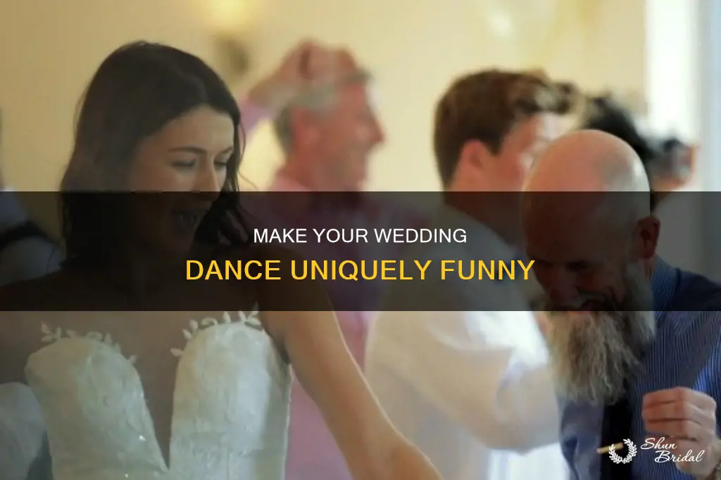 how to make a funny wedding dance