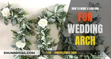 Crafting a Wedding Arch Garland: A Step-by-Step Guide