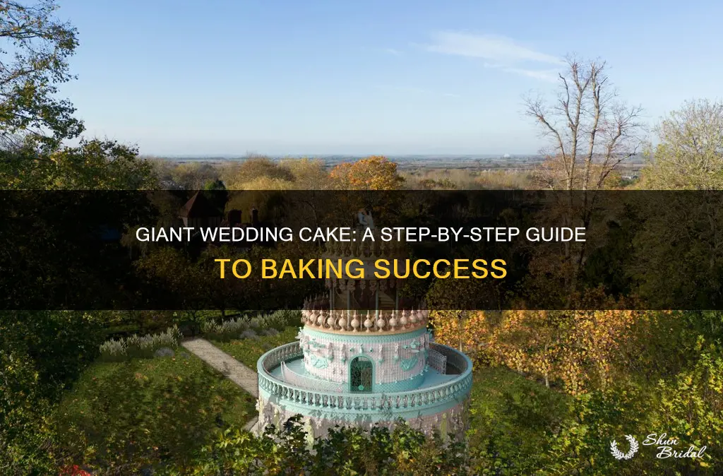 how to make a giant wedding cake