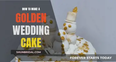 Golden Wedding Cake: Recipe for a Golden Anniversary