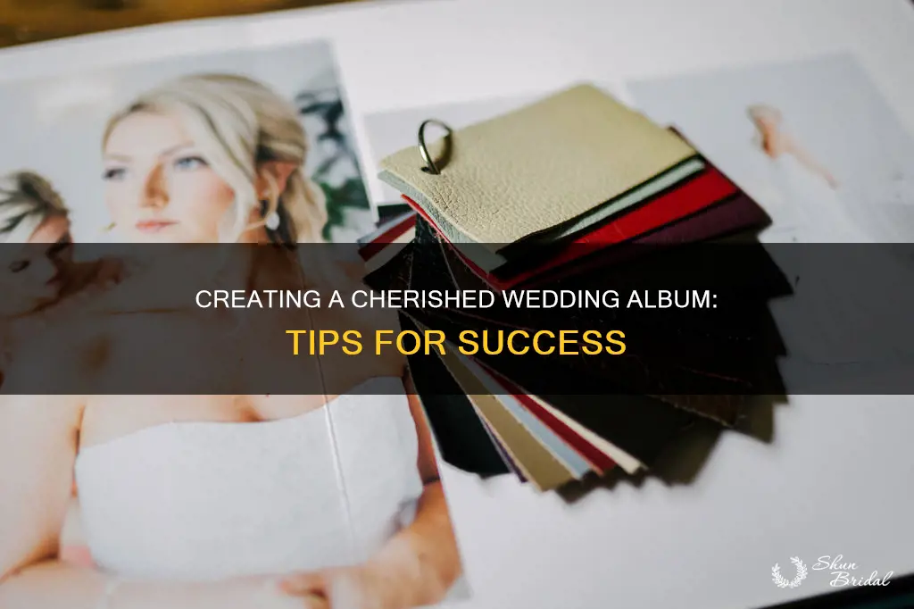 how to make a good wedding album