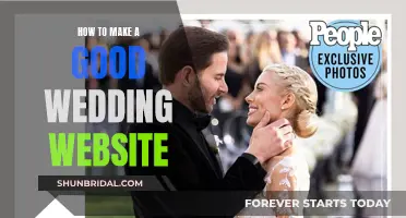 Creating a Wedding Website: Tips for Success