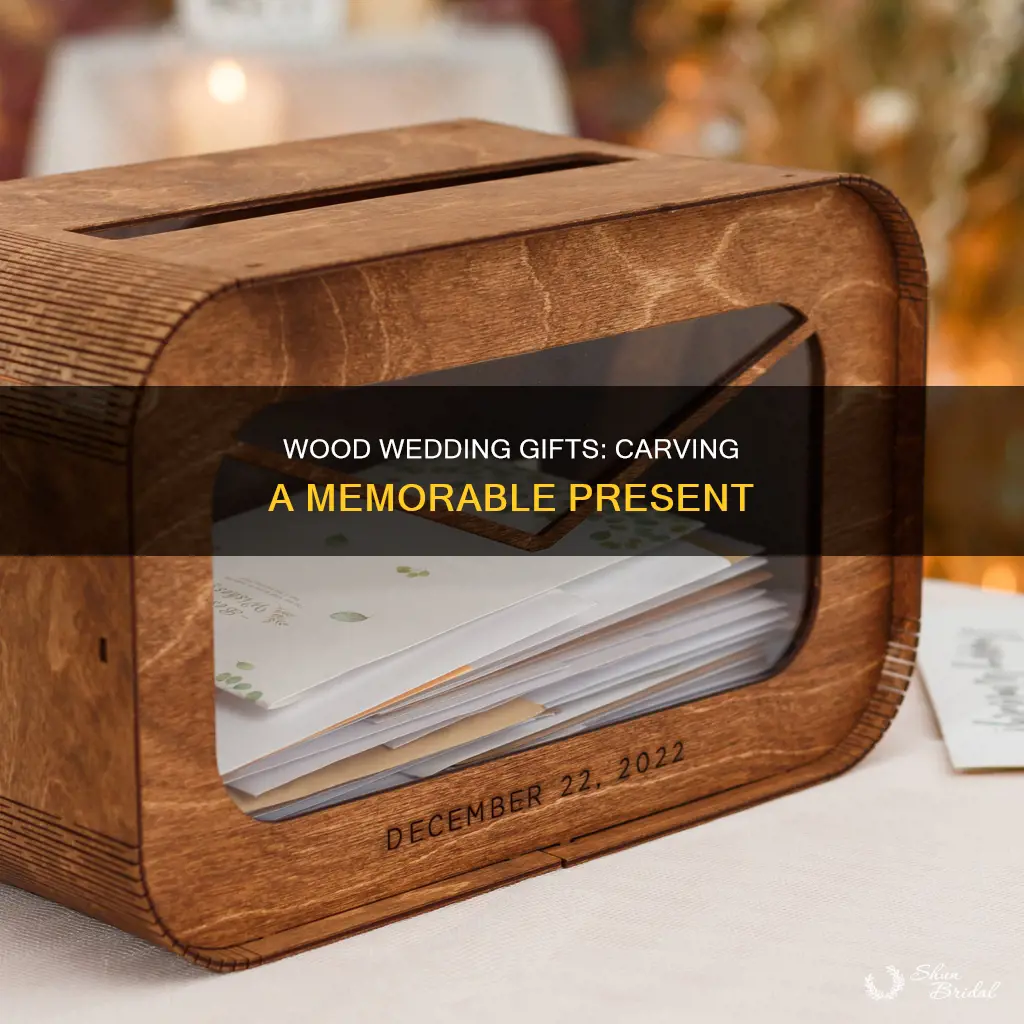 how to make a good wood wedding gift