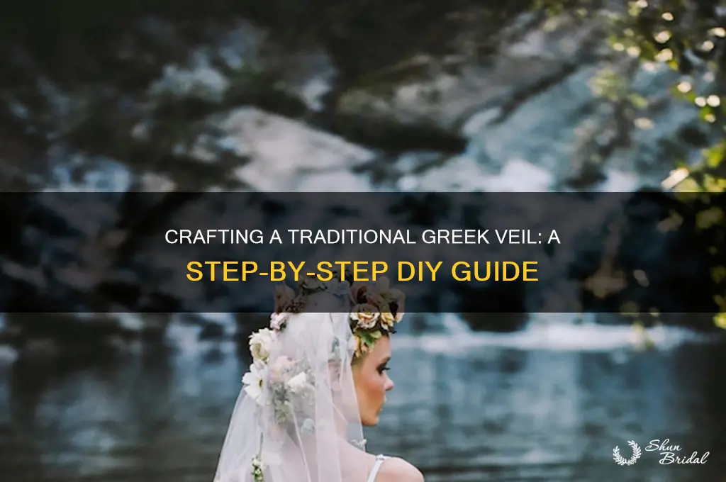 how to make a greek veil