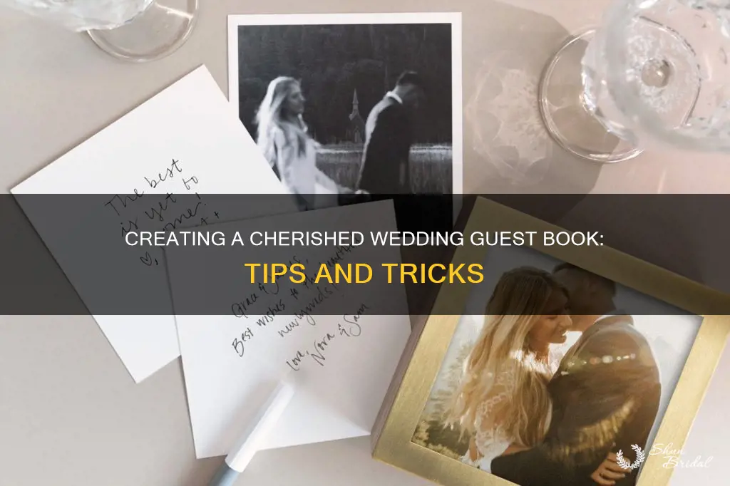 how to make a guest book for wedding