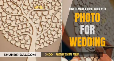 Crafting a Wedding Guest Book with Photos: A Creative Guide