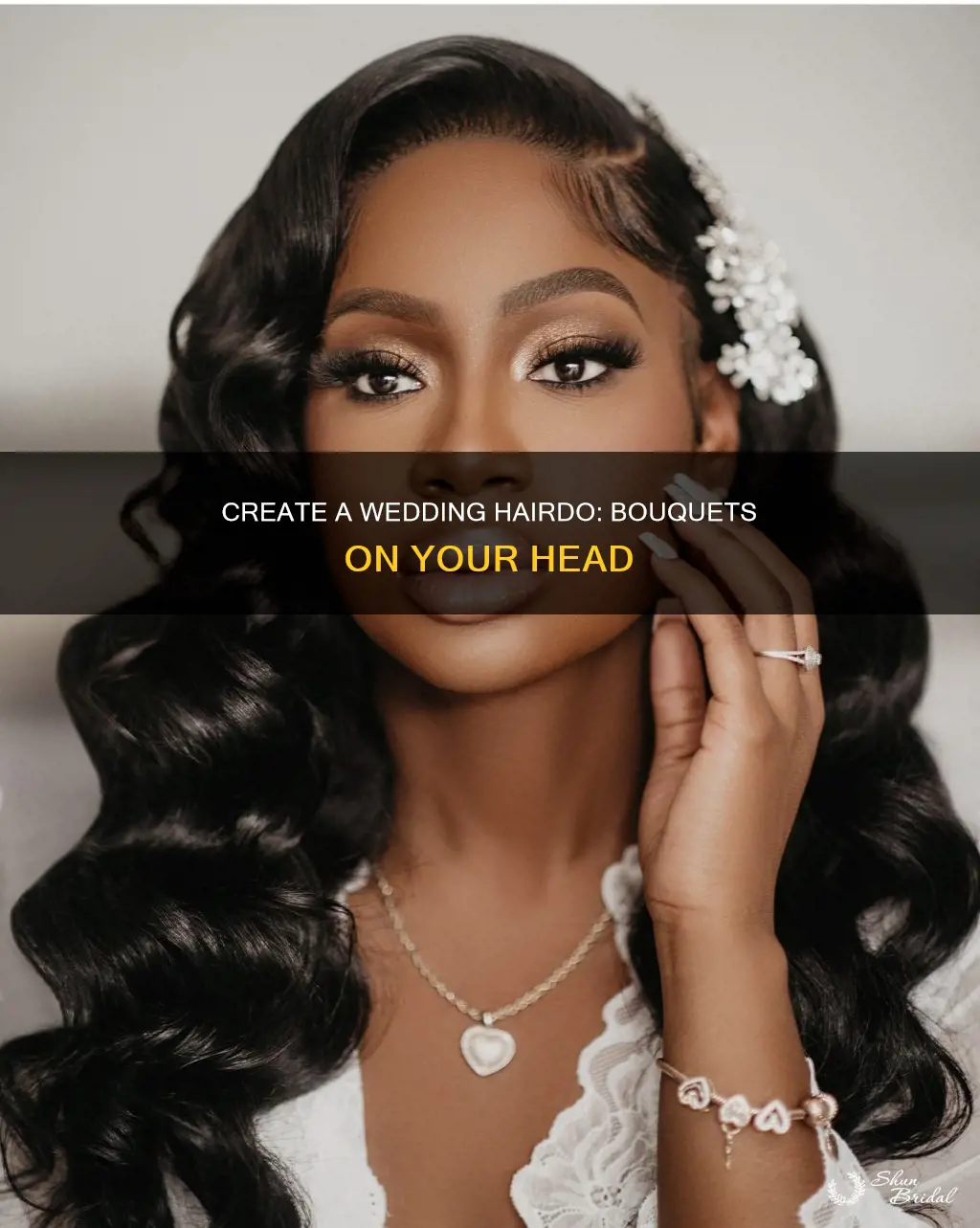 how to make a hair do like a wedding bouquet