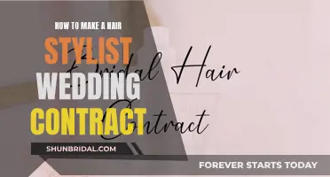 Creating a Wedding Hair Stylist Contract: A Step-by-Step Guide