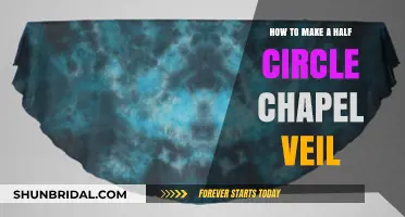 Crafting a Half Circle Chapel Veil: A Step-by-Step Guide