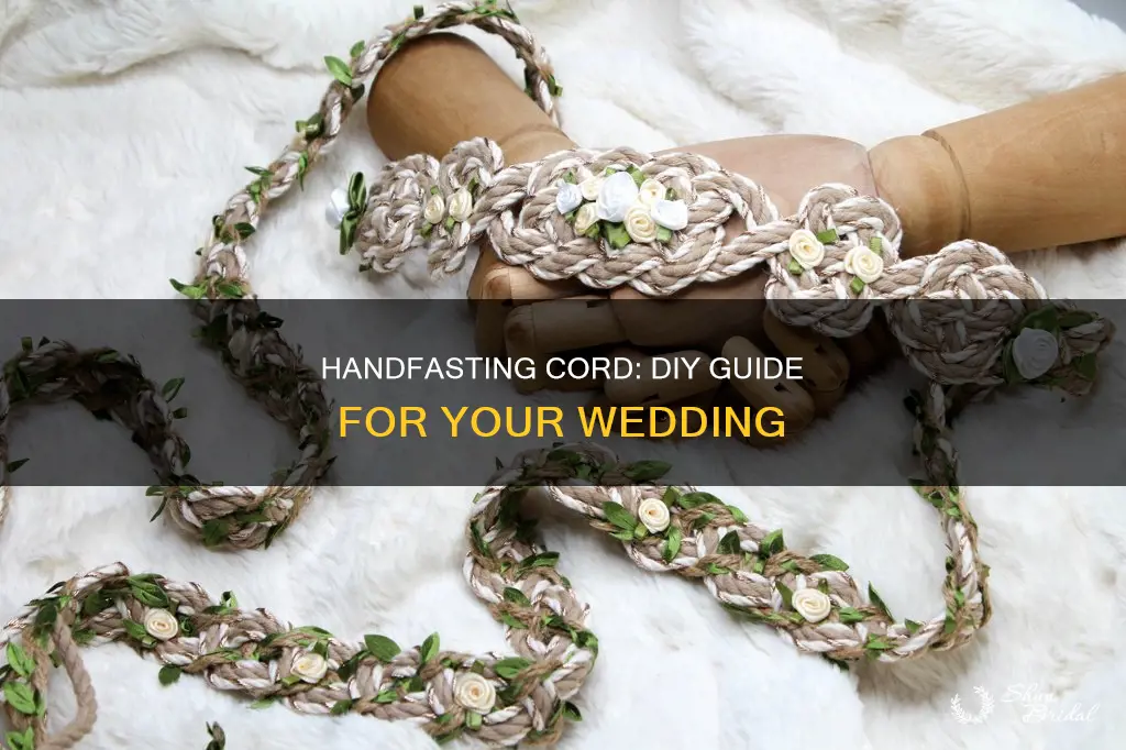 how to make a handfasting cord for wedding