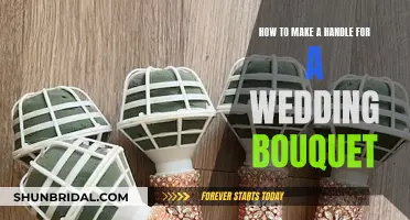 Creating a Handle for Your Wedding Bouquet