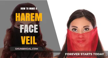 Crafting a Harem Face Veil: Step-by-Step DIY Guide