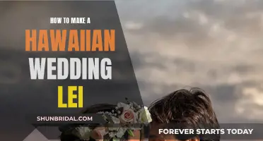 The Art of Making Hawaiian Wedding Leis