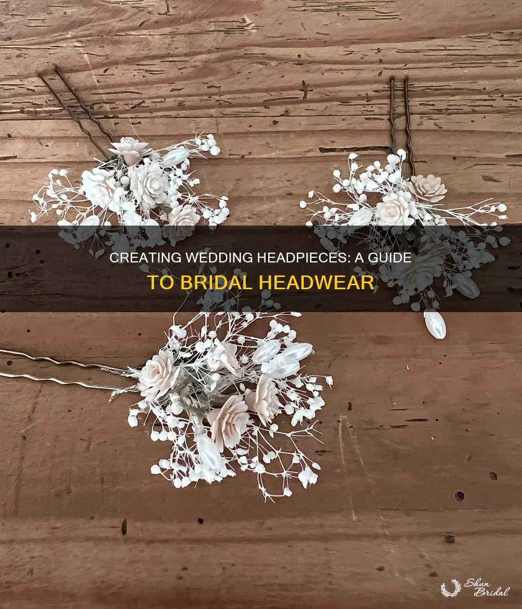 how to make a headpiece for a wedding