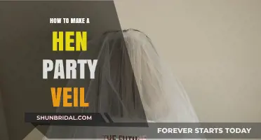 Crafting the Perfect Hen Party Veil: A DIY Guide