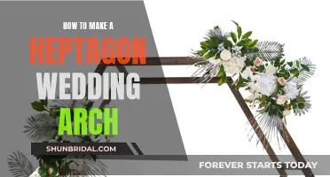 Creating a Unique Wedding Arch: Heptagon Guide