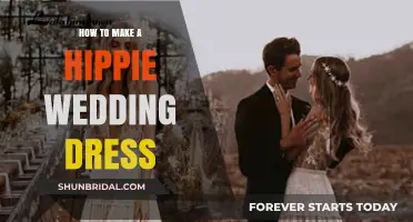 Create a Unique Hippie Wedding Dress