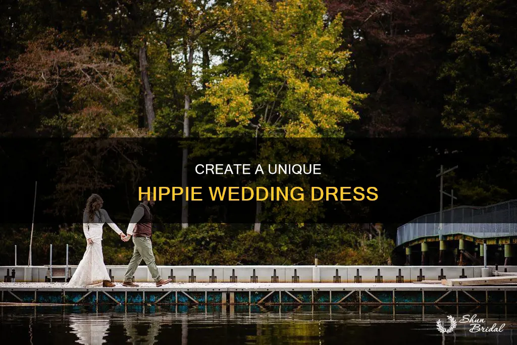 how to make a hippie wedding dress